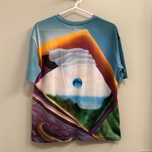 Zara Artistic Graphic Short Sleeve Tee x Larissa De Jesus Negron Size Small NWT - Picture 6 of 7